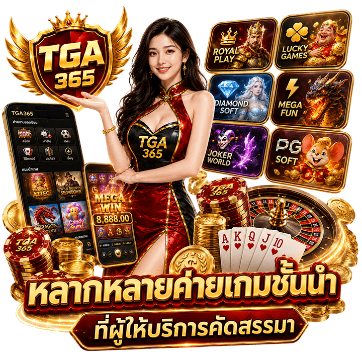 หลากหลายค่ายเกมชั้นนำที่ผู้ให้บริการคัดสรรมา