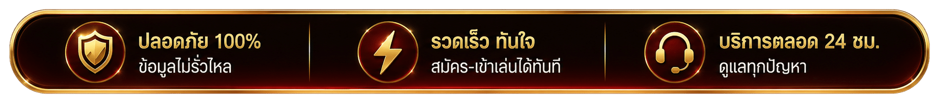 ปลอดภัย รวดเร็วทันใจ