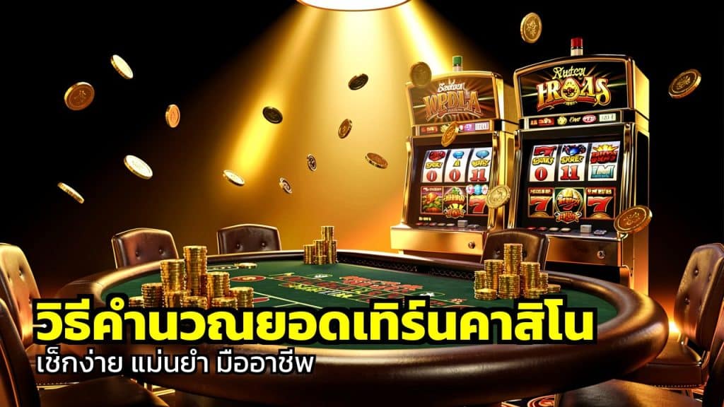 วิธีคำนวณยอดเทิร์นคาสิโน