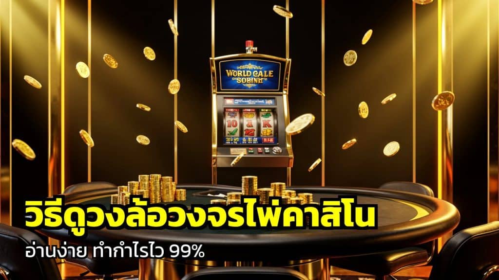 วิธีดูวงล้อวงจรไพ่คาสิโน