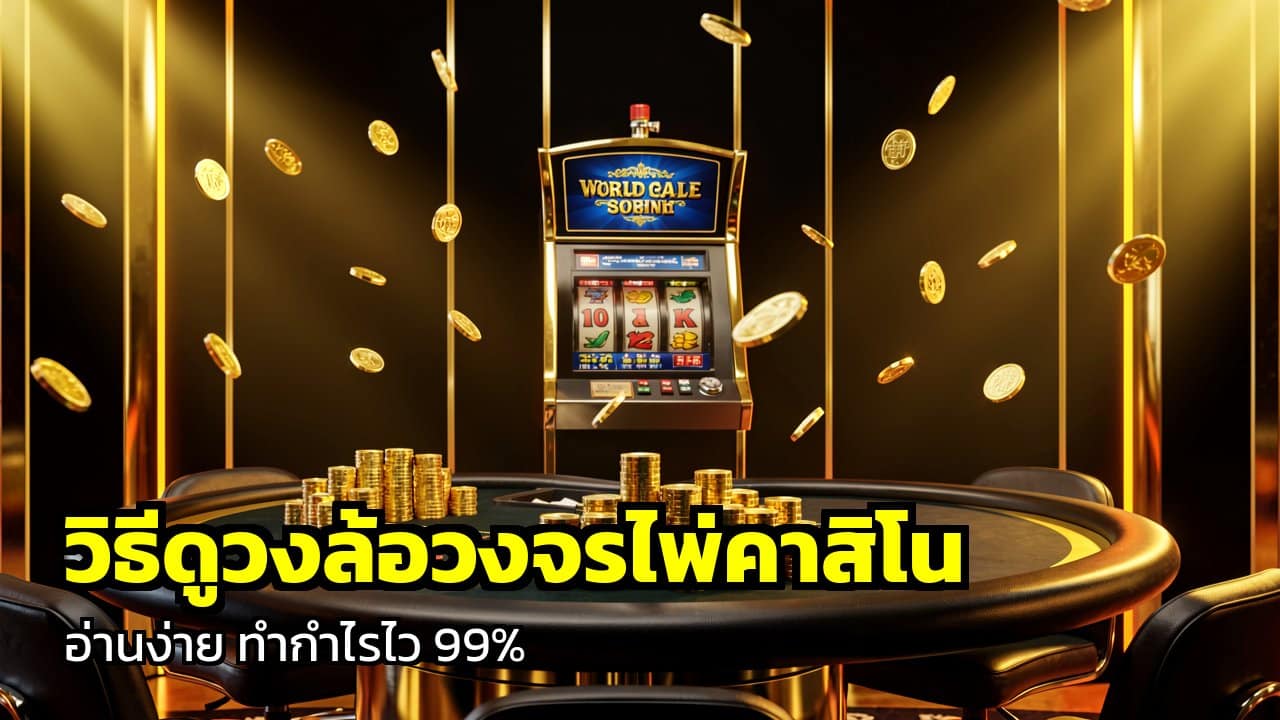 วิธีดูวงล้อวงจรไพ่คาสิโน